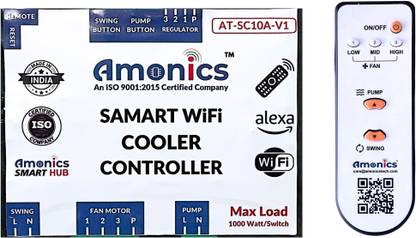 Amonics Smart WiFi Cooler Controller with Universal Remote