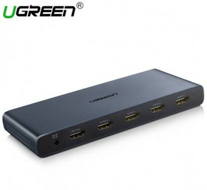 Ugreen 1080P 4* 1 Quad Split-Screen Multi Viewer With IR Remote Control Smart Switch