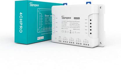 Ledgebit 4CHPROR3 4-gang Wi-Fi & RF Control Smart Switch
