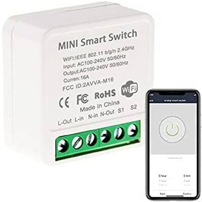 Flyrobo WIFI 16A Switch Work with Alexa , Smart life app, Google home and IFTTT (Tuya) Electronic Components Electronic Hobby Kit
