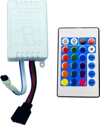 Vincentvolt 12V DC LED Strip RGB Remote Controller Smart Power Strip