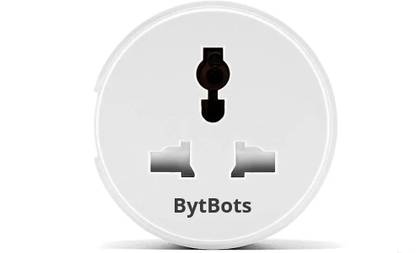BytBots 10A Wifi + BT Smart Plug with Energy monitoring | Google Assistant & Alexa Smart Plug