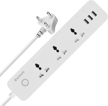 SWYAM 4-in-1 Wifi Enabled Smart Power Strip Extension Board with 2Mtr wire Smart Power Strip