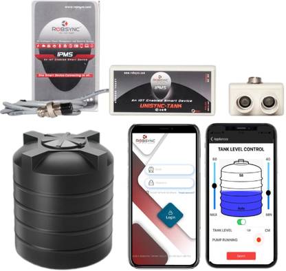 Robsync Fully Automatic Water Tank Level Controller For Upto 2.5 HP Motor/Single Phase Universal Remote