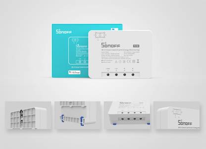 Sonoff POW-R3|25A 5500W|HIGH CAPACITY|Gyser|Elect Car|Pump|AC|Washing Machine|Wifi Smart Switch