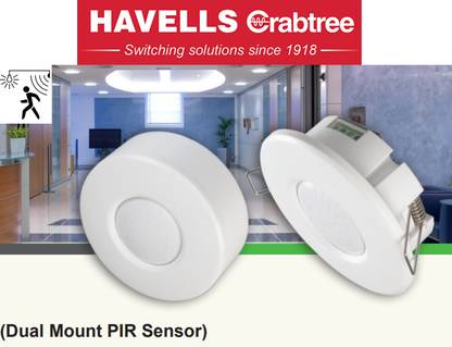 Crabtree DUAL MOUNT PIR SENSOR Smart Switch