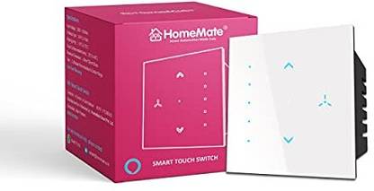 HomeMate Wi-Fi Smart Fan Regulator Touch Switch