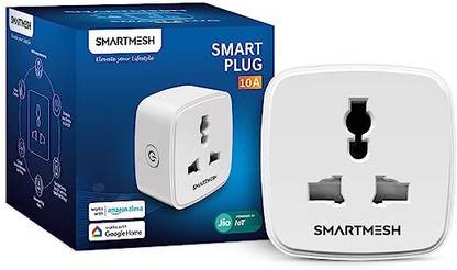 SmartMesh 10A Smart Plug Powered by Jio IoT with Energy Monitoring