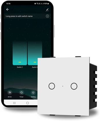 AZIOT Smart Modular 2 Touch Switch: Elevate Your Home with Effortless Control Smart Switch