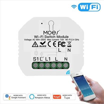 MOES Single Smart LED Light Switch Module
