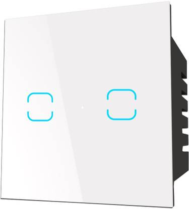HomeMate WiFi 2-Way 2 Gang Touch Switch Smart Switch