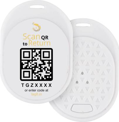 Tag8 Dolphin Smart Tracker White (Pack of 2) Safety Smart Tracker