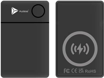 Auslese Smart GPS Tracker Card-Wallet ,Luggage,Backpack-Wireless Charging, Apple Find My Location Smart Tracker