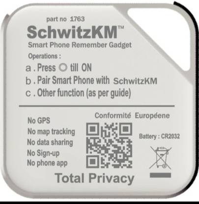 SchwitzKM PHONE REMEMBER GADGET Safety Smart Tracker