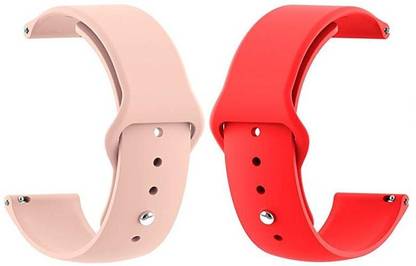 BLACK LOVIES 20 mm Smart Watch strap compatible with BOOAT METRICS, ZENIT, VERTEX, . Smart Watch Strap