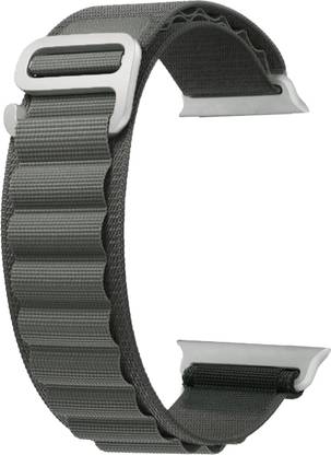 ACM Sliding Watch Strap Nylon Hook for Boat Wave Glory Smartwatch Belt Band Grey Smart Watch Strap