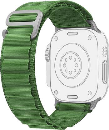 BLACK LOVIES Alpine Loop Strap for iWatch Ultra (49mm), Series 8/7 (45mm), Series 6/5/4 (44mm Smart Watch Strap
