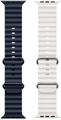 Webilla Ocean Smart Watch Strap Belt for Ultra Watch 49 mm, Series 8 / 7 45 mm, Series 6 / 5 / 4 44 mm, Series 3 / 2 / 1 42 mm, T800 Ultra, Watch 8 Ultra, i8 Pro Max, W26, T800,T900,T10,I8 pro,I7 pro,S8 ultra,watch 8,Watch 9 Smart Watch Strap