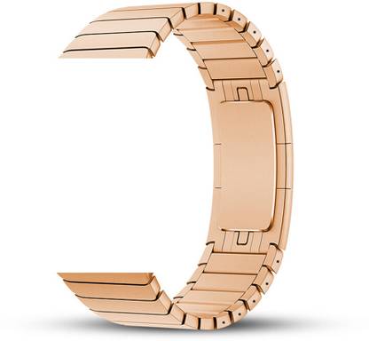 Casebudz Stainless Steel Link Bracelet for Apple Watch 1/2/3/4/5/SE/6/7 (38/40/41 mm) Smart Watch Strap