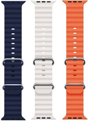 PUNAK Watch Strap Belt for Ultra Watch 49 mm, Series 8 / 7 45 mm, Series 6 / 5 / 4 44 mm, Series 3 / 2 / 1 42 mm, T800 Ultra, Watch 8 Ultra, i8 Pro Max, W26, S8 Ultra, Smart Watch Strap