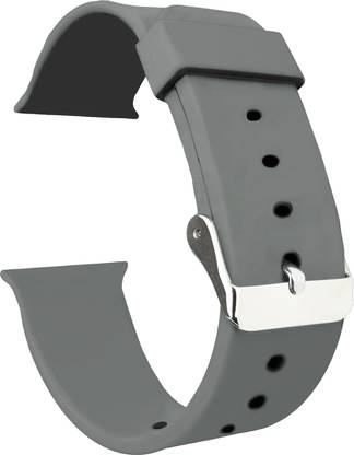 ACM Sliding Watch Strap Silicone for Flix S12 Pro Smartwatch Grey Smart Watch Strap