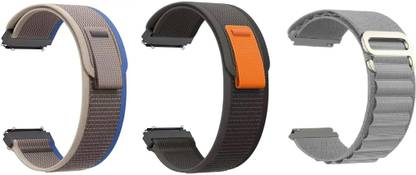 KHR 22MM Smart Watch Alpine Strap Belt For Noise ColorFit Pro 3 | Pro 3 Alpha | Pro 3 Assist | NAV | Nav+ | Excel | Icon Plus | Pulse Buzz | Grande | Pulse Grand | Ultra | Ultra 2 | Ultra Buzz | Vision | Caliber | For NoiseFit Buzz | Active | Core | Core Oxy | Endure | Agile | Fusion | Evolve Smart Watch Strap