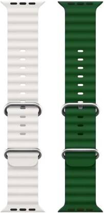 Gadgetzilla Ocean Smart Watch Strap Belt for Ultra Watch 49 mm, Series 8 / 7 45 mm, Series 6 / 5 / 4 44 mm, Series 3 / 2 / 1 42 mm, T800 Ultra, Watch 8 Ultra, i8 Pro Max, W26, T800. Smart Watch Strap Smart Watch Strap