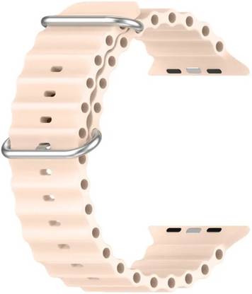 Frazil Ocean Loop 38mm/40mm/41mm Band for Watch Ultra Series SE 8/7/6/5/4/3/2/1 Sand Pink Smart Watch Strap