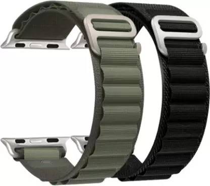 Like Star Alpine Loop Nylon Bands/Straps Compatible with Watch 49mm 45mm 44mm 42mm Men & Women, Adjustable Strap with Metal G-Hook Premium Strap for iWatch Ultra Series SE 8 7 6 5 4 3 2 1 (Only Alpine Loop Strap for Apple iWatch, Watch NOT Included) Smart Watch Strap