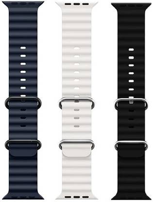 Setster Ocean Smart Watch Strap Belt for Ultra Watch 49 mm, Series 8 / 7 45 mm, Series 6 / 5 / 4 44 mm, Series 3 / 2 / 1 42 mm, T800 Ultra, Watch 8 Ultra, i8 Pro Max, W26, T800,T900,T10,I8 pro,I7 pro,S8 ultra,watch 8,Watch 9 Smart Watch Strap