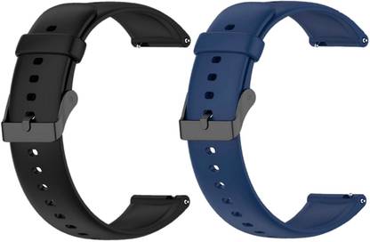 Flipkart SmartBuy 22MM Silicone/Metal Watch Belt Compatible For FOSSIL Check Model List/Description/Image Smart Watch Strap
