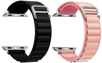 BLACK LOVIES Alpine Smartwatch Band straps, 49 mm Ultra watch strap, G - Hook Buckle Smart Watch Strap