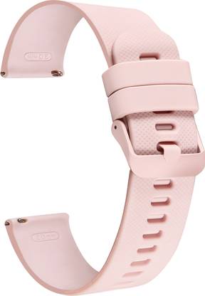 NOVA Smart watch Silicon Band Pink shade For Compatible Watch Smart Watch Strap