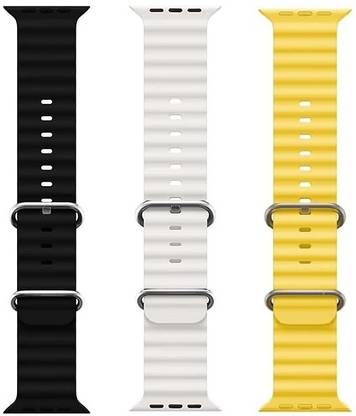 Webilla Ocean Smart Watch Strap Belt for Ultra Watch 49 mm, Series 8 / 7 45 mm, Series 6 / 5 / 4 44 mm, Series 3 / 2 / 1 42 mm, T800 Ultra, Watch 8 Ultra, i8 Pro Max, W26, T800,T900,T10,I8 pro,I7 pro,S8 ultra,watch 8,Watch 9 Smart Watch Strap