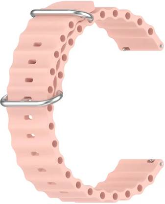 valente 20mm Ocean Loop Watch Strap for Galaxy Watch Active 2 (40mm & 44mm),Active (40mm), Watch 3 (41mm),Boat Vertex,Amazfit Bip,GTR (42mm),GTS,Dizo Watch 2,firebolt infinity Smart Watch Strap