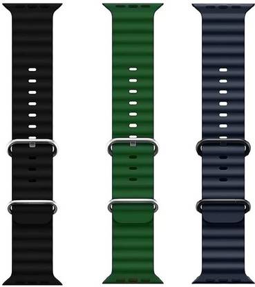 SONVI Ocean Smart Watch Strap Belt for Ultra Watch 49 mm, Series 8 / 7 45 mm, Series 6 / 5 / 4 44 mm, Series 3 / 2 / 1 42 mm, T800 Ultra, Watch 8 Ultra, i8 Pro Max, W26, T800,T900,T10,I8 pro,I7 pro,S8 ultra,watch 8,Watch 9 Smart Watch Strap