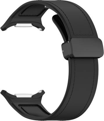 EBOYSIS New Silicone Watch Band For Samsung Galaxy 7 Ultra 47mm Replacement Rubber leather Magnetic Buckle Smart Watch Strap