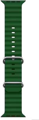 BLACK LOVIES SOFT SILICON OCEAN SPORT LOOP BELT FOR T800 ULTRA Smart Watch Strap