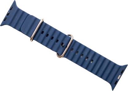 Cubonic Ocean Band Compatible with Apple 49MM 45MM 44MM 42MM Silicone Smart Watch Strap