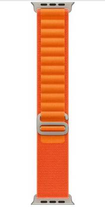menaso Nylon Alpine Loop Band Compatible With Apple iWatch Band 49|45|44|42mm 44 mm Fabric Watch Strap Smart Watch Strap