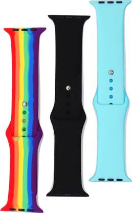 BLACK LOVIES 42/44/45 mm Smartwatch Strap Compatible with appl watch Series 7/6/5/4/3/2/1/SE Smart Watch Strap