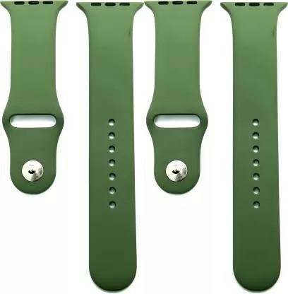 ASKOVID Pack of 2 Compatible with Apple Watch Strap 49mm 45mm 44mm 42mm, Soft Silicone Band for i Watch Series Ultra 8 7 6 5 4 3 2 1 SE Smart Watch Strap