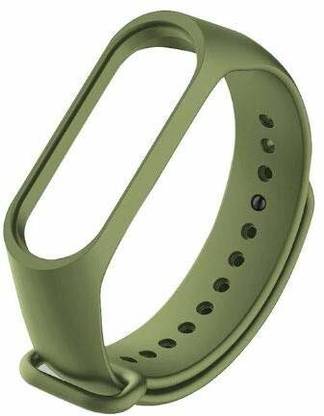 PORTLIX Adjustable Xiaomi Mi Band 3/ Mi Band 4 Watch band Silicone Strap Colour Band Bracelet (Not Compatible with Mi Band 1/2) Smart Band Strap