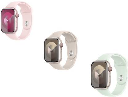 SKIVIEI Silicone Bands/Straps Compatible with Watch 49mm 45mm 44mm 42mm Men & Women, Adjustable Strap with Metal Buckle Premium Strap for iWatch Ultra Series SE 8 7 6 5 4 3 2 1 (Only Strap for Apple iWatch, Watch NOT Included) Smart Watch Strap Smart Watch Strap Smart Watch Strap