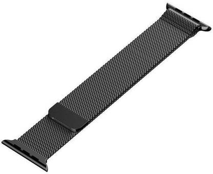 ICREATOR Milanese loop belt For Apple iwatch Series 6 44 MM With Magnetic Lock (42/44/45) Smart Watch Strap