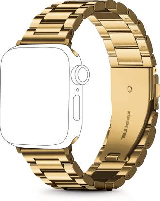 NECESORIES STAINLESS STEEL BAND COMPATIBLE WITH 42/44/45/46(SERIES10)/49MM Smart Watch Strap
