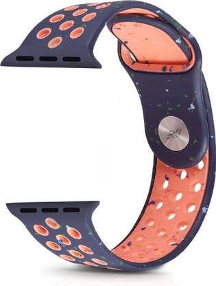 NECESORIES Sport Silicon Band Compatible With Iwatch 42mm/44mm/45mm/46mm(Series10)/49 MM Smart Watch Strap