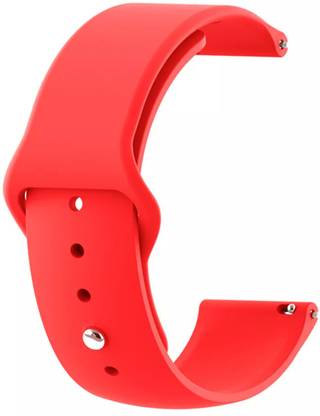 AOnes Silicone Belt Watch Strap for Mivi Model E Smart Watch Strap