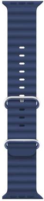 BLACK LOVIES Ocean Smart Watch Strap Belt for Ultra Watch 49 mm, Series 8 / 7 45 mm, Series 6 / 5 / 4 44 mm, Series 3 / 2 / 1 42 mm, T800 Ultra, Watch 8 Ultra, i8 Pro Max, W26, T800 Smart Watch Strap