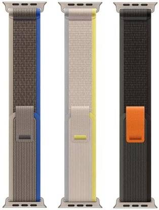 SwapME Sport Trail Loop Straps Compatible with Fire-Boltt Dream fire-boltt oracle / Firebolt Ring/Ring Plus/Ring Pro/Visionary/Fire-Boltt Call/Firebolt Gladiator Pro/Gladiator Plus/Fireboltt cyclone/Fireboltt Asteroid and iwatch 42/44/45/49MM Bands Pack of 3 Straps Smart Watch Strap